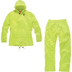Scruffs 2 Piece Rainsuit Large Yellow