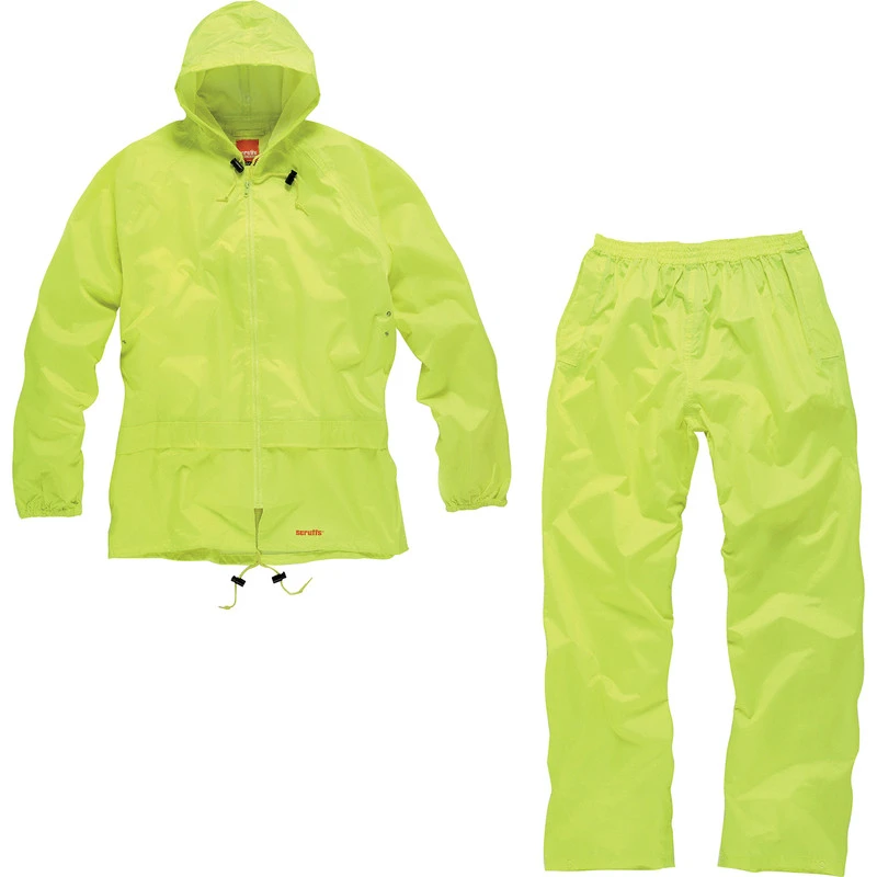 Scruffs 2 Piece Rainsuit Large Yellow 2 Scruffs 2 Piece Rainsuit Large Yellow