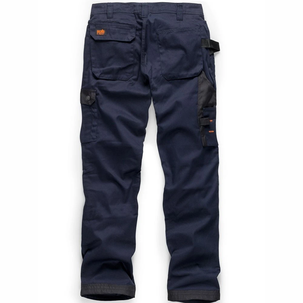 Scruffs Worker Plus Trousers, Navy, 34R 4 Scruffs Worker Plus Trousers, Navy, 34R - Image 2