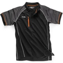Scruffs Trade Active Polo Shirt - X Large [Black]