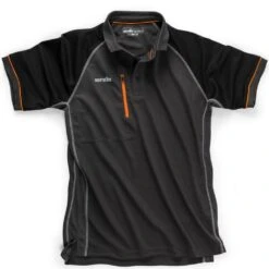 Scruffs Trade Active Polo Shirt - Small [Graphite]