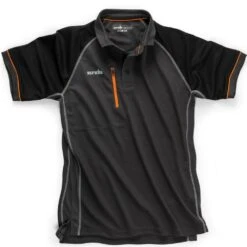Scruffs Trade Active Polo Shirt - Medium [Graphite]
