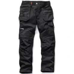 Scruffs Trade Flex Trousers, Black, 40R -Scruffs 1533111 01 T54502 Image1 90c86624f75c580a341128750dd0eb26