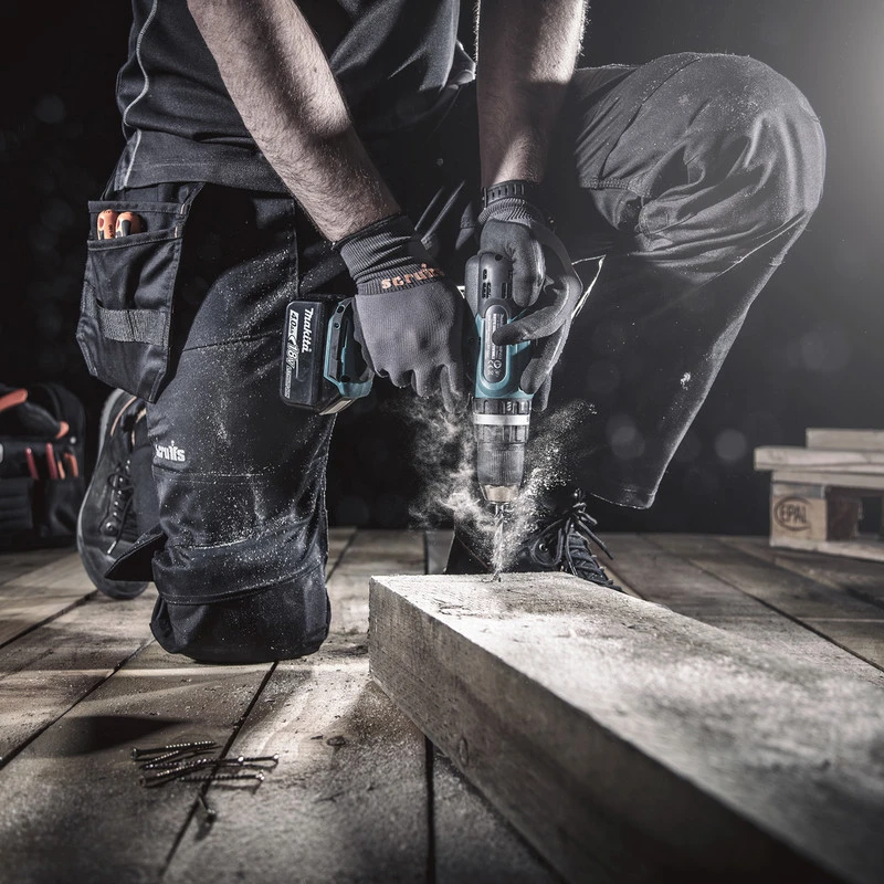 Scruffs Trade Flex Holster Pocket Trousers 32" R Black 3 Scruffs Trade Flex Holster Pocket Trousers 32" R Black