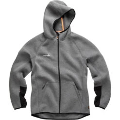 Scruffs Trade Air-Layer Hoodie Grey Large
