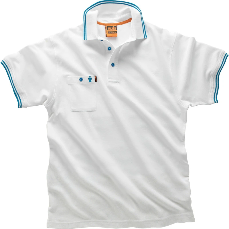 Scruffs Worker Polo Small White 3 Scruffs Worker Polo Small White