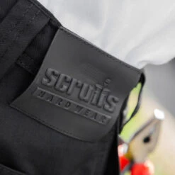 Scruffs Worker Plus Trousers 34" R Black -Scruffs 38539 9