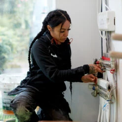 Scruffs Women's Trade Hoodie Black Size 8 -Scruffs 39892 8