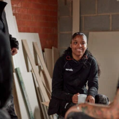 Scruffs Women's Trade Hoodie Black Size 10 -Scruffs 60048 7