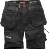 Scruffs Women's Trade Flex Holster Shorts Black Size 16 -Scruffs 62921