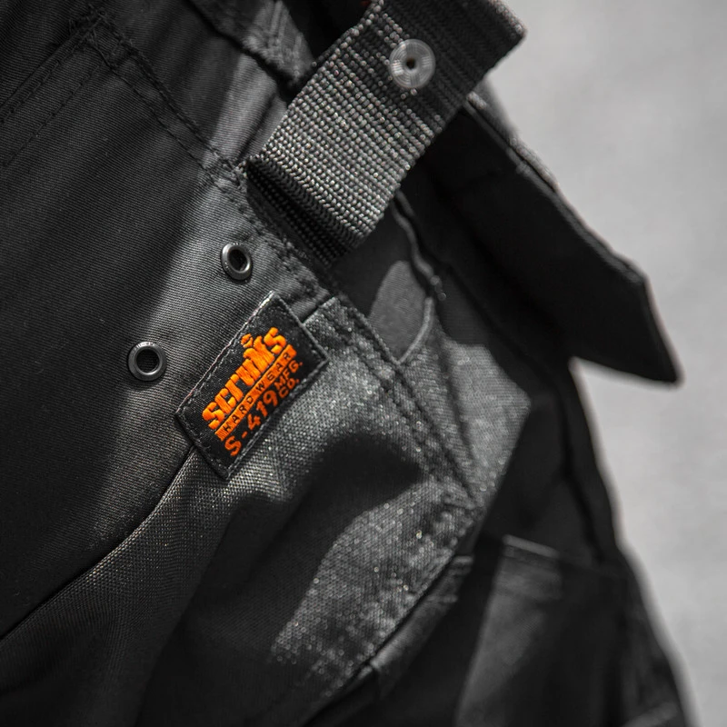 Scruffs Trade Flex Holster Pocket Trousers 38" L Black 6 Scruffs Trade Flex Holster Pocket Trousers 38" L Black - Image 4