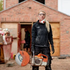 Scruffs Women's Trade Hoodie Black Size 12