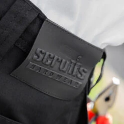 Scruffs Worker Plus Trousers 34" L Black -Scruffs 72321 9