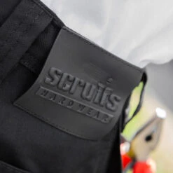 Scruffs Worker Plus Trousers 32" R Black -Scruffs 97304 9