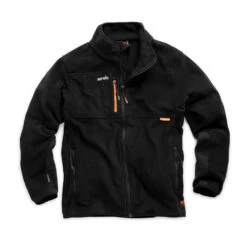 Scruffs Recycled Abratect Worker Fleece Black