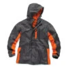 Scruffs Waterproof Worker Jacket - Grey/Orange -Scruffs ENWNMPRO1 30