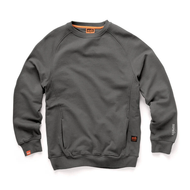 Scruffs Eco Worker Sweatshirt Graphite 3 Scruffs Eco Worker Sweatshirt Graphite