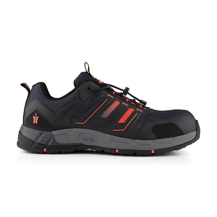 Scruffs Air Safety Trainer Black/Orange 3 Scruffs Air Safety Trainer Black/Orange