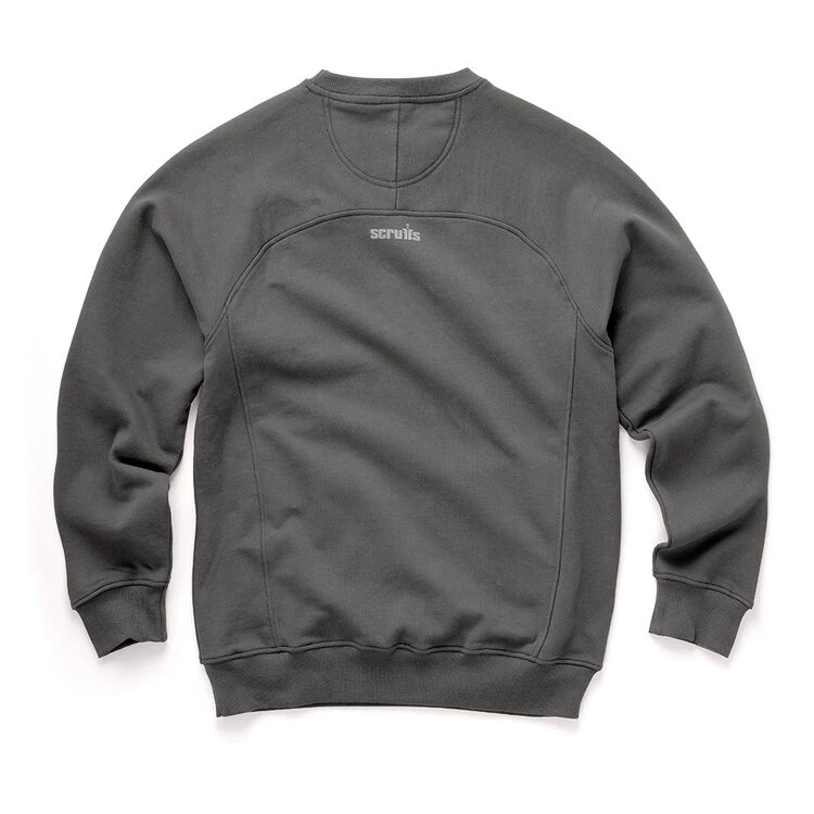 Scruffs Eco Worker Sweatshirt Graphite 4 Scruffs Eco Worker Sweatshirt Graphite - Image 2