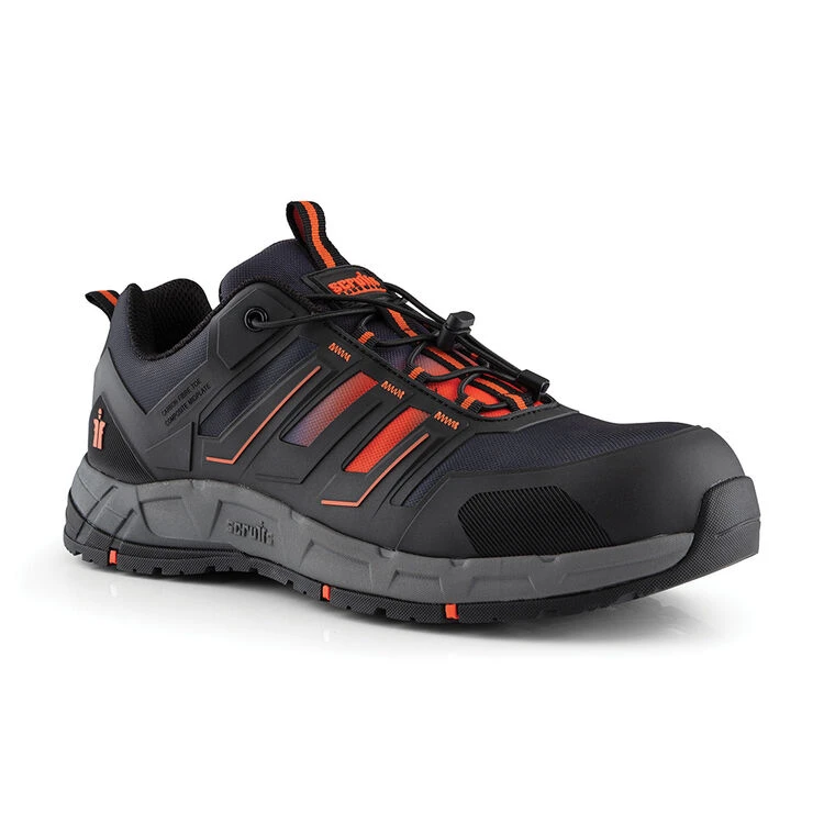 Scruffs Air Safety Trainer Black/Orange 4 Scruffs Air Safety Trainer Black/Orange - Image 2