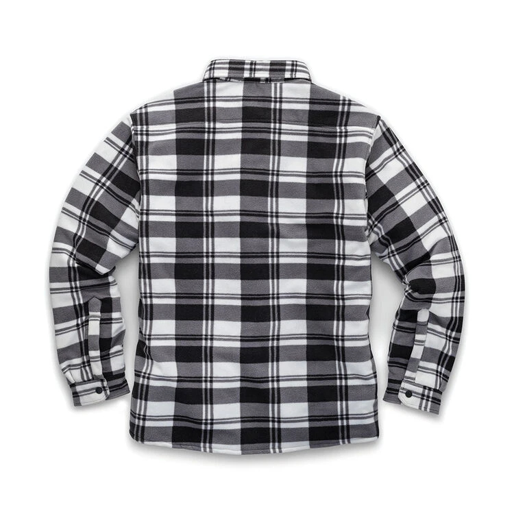 Scruffs Worker Padded Checked Shirt Black/White 4 Scruffs Worker Padded Checked Shirt Black/White - Image 2