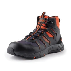 Scruffs Glide Safety Boot Black / Orange -Scruffs ENWNMPRO4 19