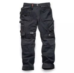 Scruffs Pro Flex Plus Holster Trousers Black