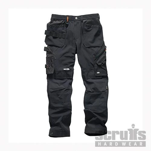 Scruffs Pro Flex Plus Holster Trouser Black 3 Scruffs Pro Flex Plus Holster Trouser Black