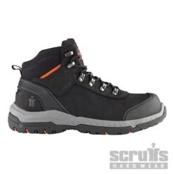 Scruffs Sabatan Safety Boots Black