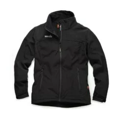 Scruffs Women's Trade Softshell Jacket Black - Size 18 - T55298
