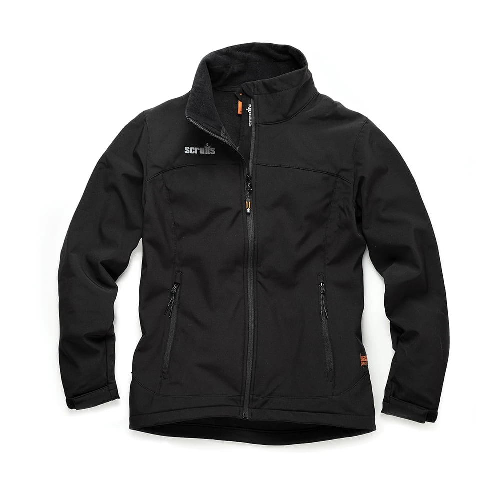Scruffs Women's Trade Softshell Jacket Black - Size 18 - T55298 3 Scruffs Women's Trade Softshell Jacket Black - Size 18 - T55298