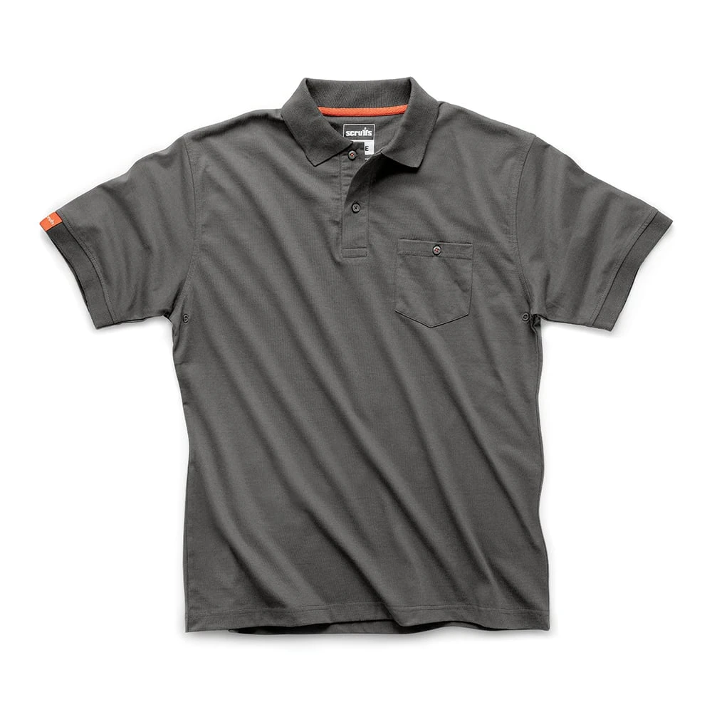 Scruffs Eco Worker Polo Graphite - XS - T55415 3 Scruffs Eco Worker Polo Graphite - XS - T55415