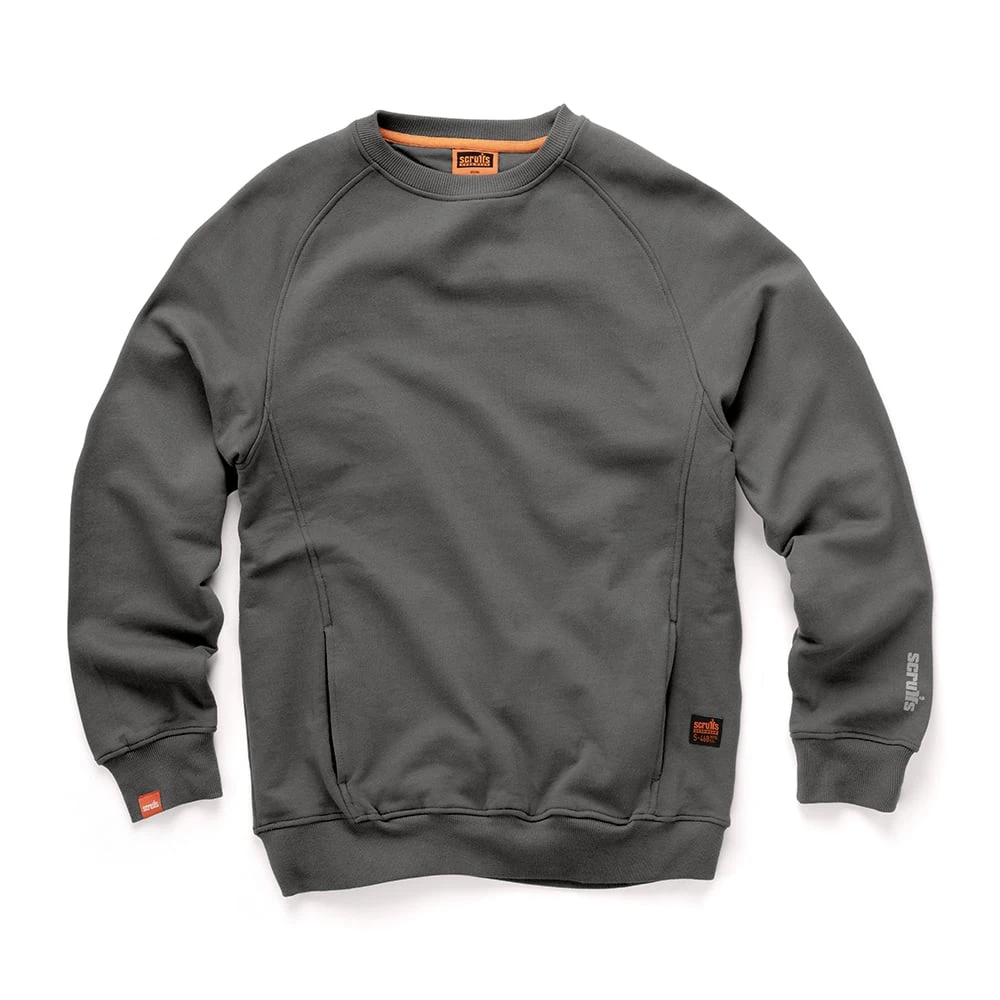 Scruffs Eco Worker Sweatshirt Graphite - XL - T55440 3 Scruffs Eco Worker Sweatshirt Graphite - XL - T55440