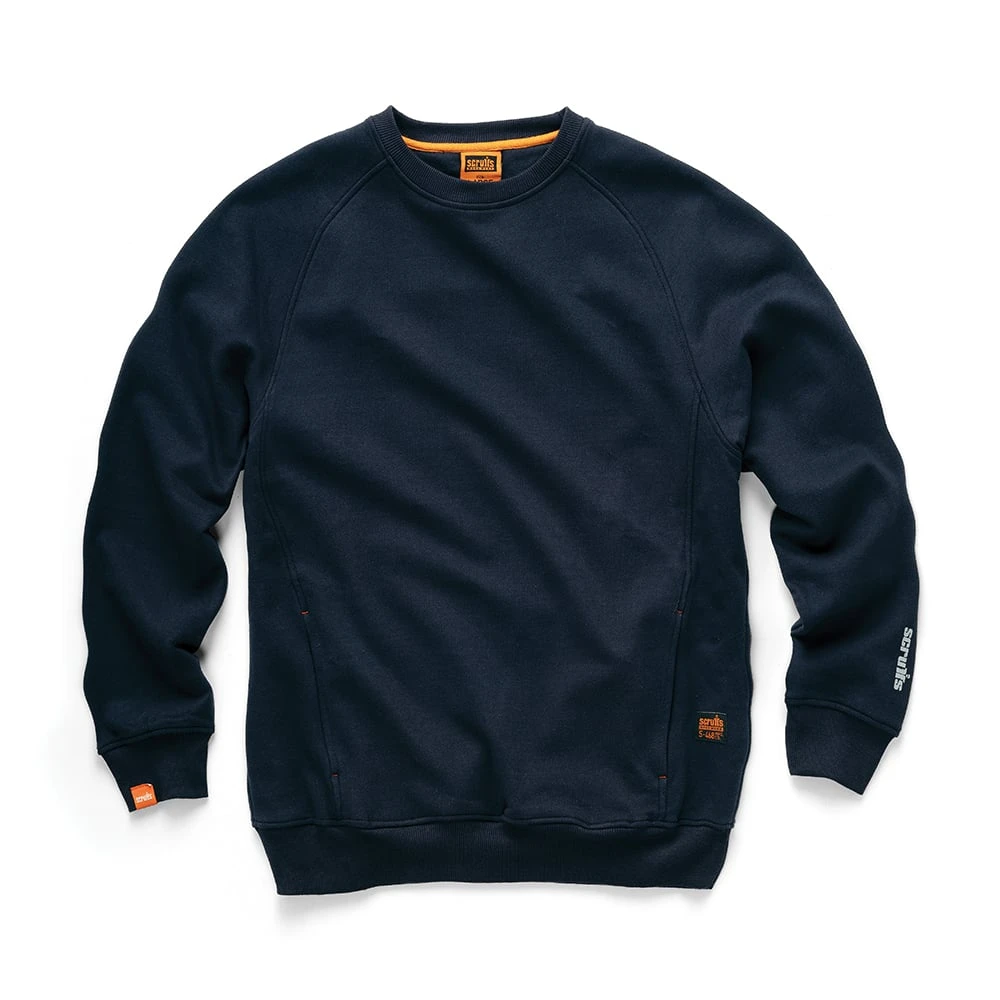 Scruffs Eco Worker Sweatshirt Navy - XXL - T55448 3 Scruffs Eco Worker Sweatshirt Navy - XXL - T55448