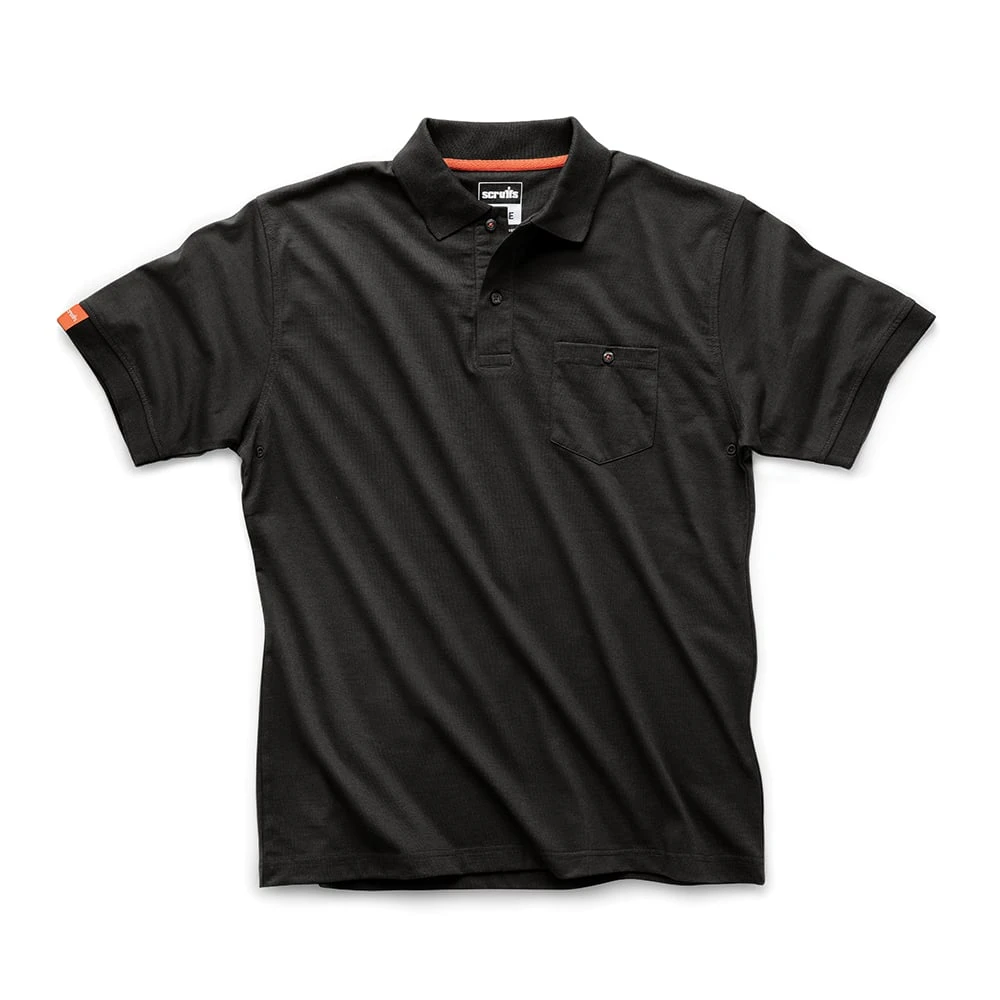 Scruffs Eco Worker Polo Black - XXL - T55463 3 Scruffs Eco Worker Polo Black - XXL - T55463
