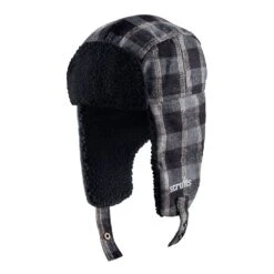 Scruffs Trade Trapper Hat Black/Grey - One Size - T55590