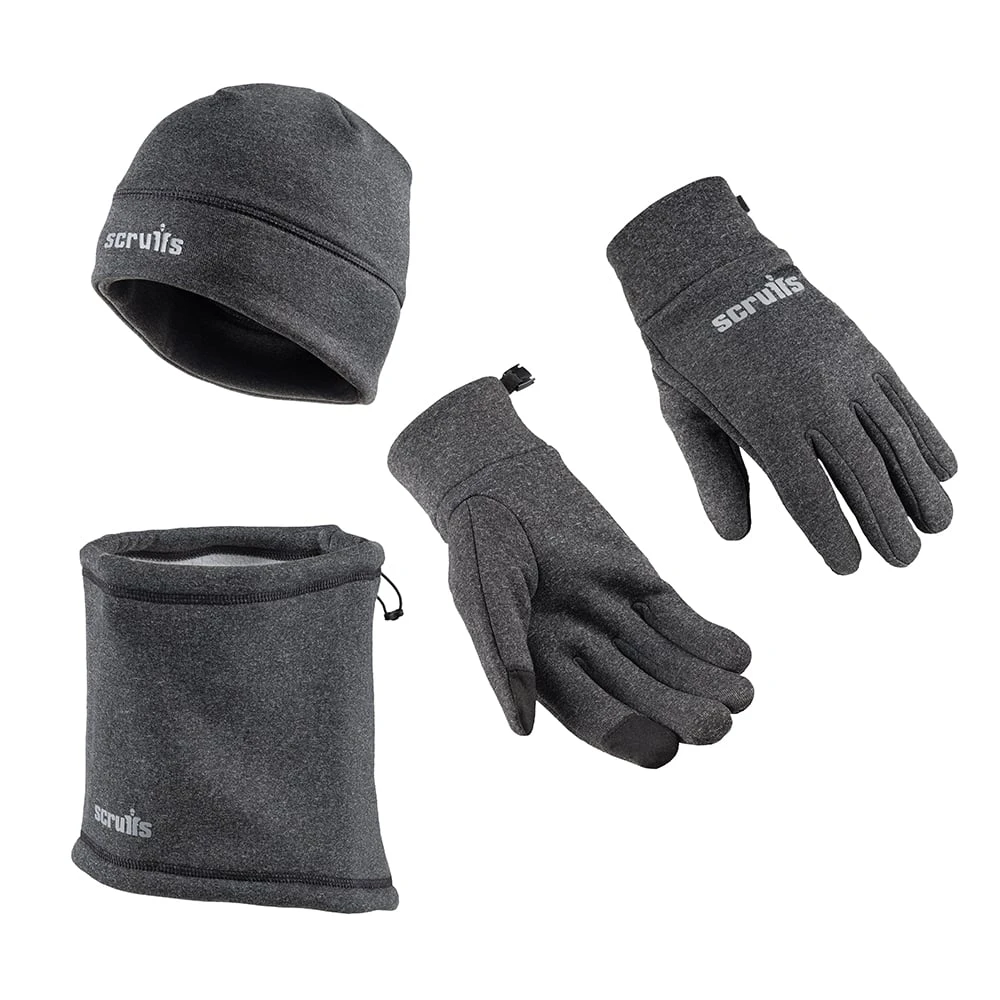 Scruffs Pro Winter Essentials Pack Graphite - One Size - T55591 3 Scruffs Pro Winter Essentials Pack Graphite - One Size - T55591